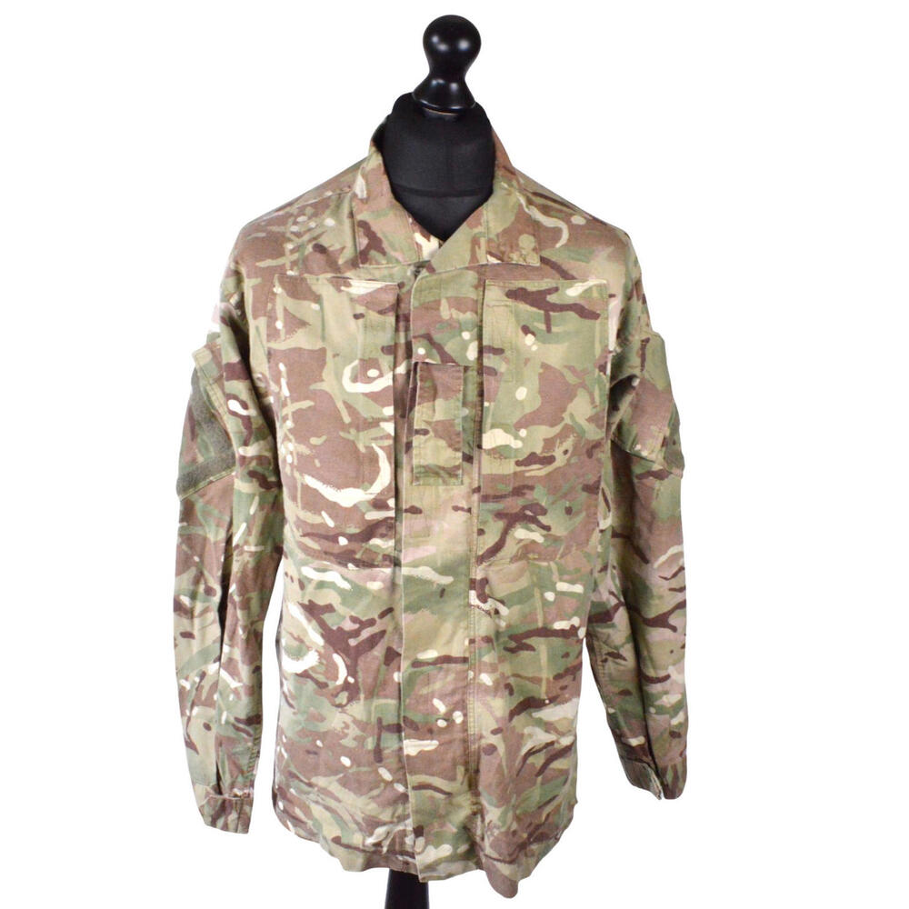 2 X British Army Camo Military Jacket 2 Combat MTP Shirt 190/96 L Long Green